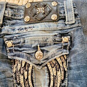 Miss Me Womens Sz 29 Signature Boot Jeans